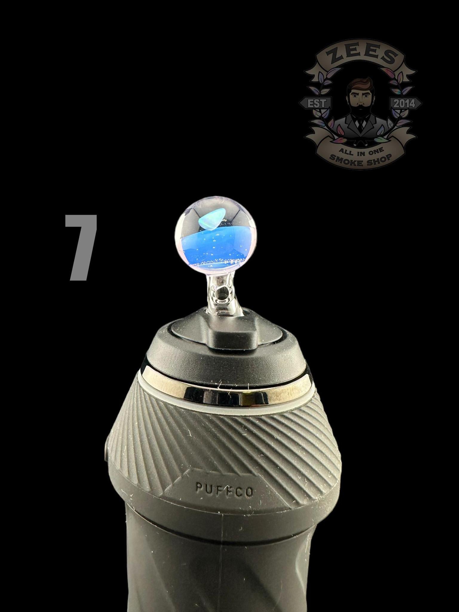 CAPTAIN TOKEZ GLASS: ENCASED OPAL PUFFCO PROXY BALL CAP - Image 10