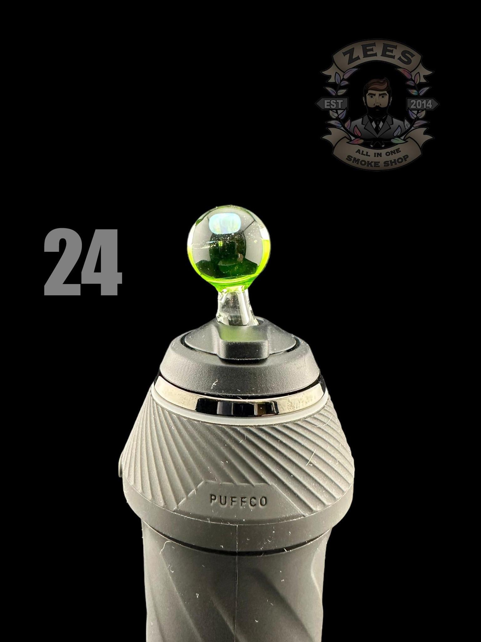 CAPTAIN TOKEZ GLASS: ENCASED OPAL PUFFCO PROXY BALL CAP - Image 27