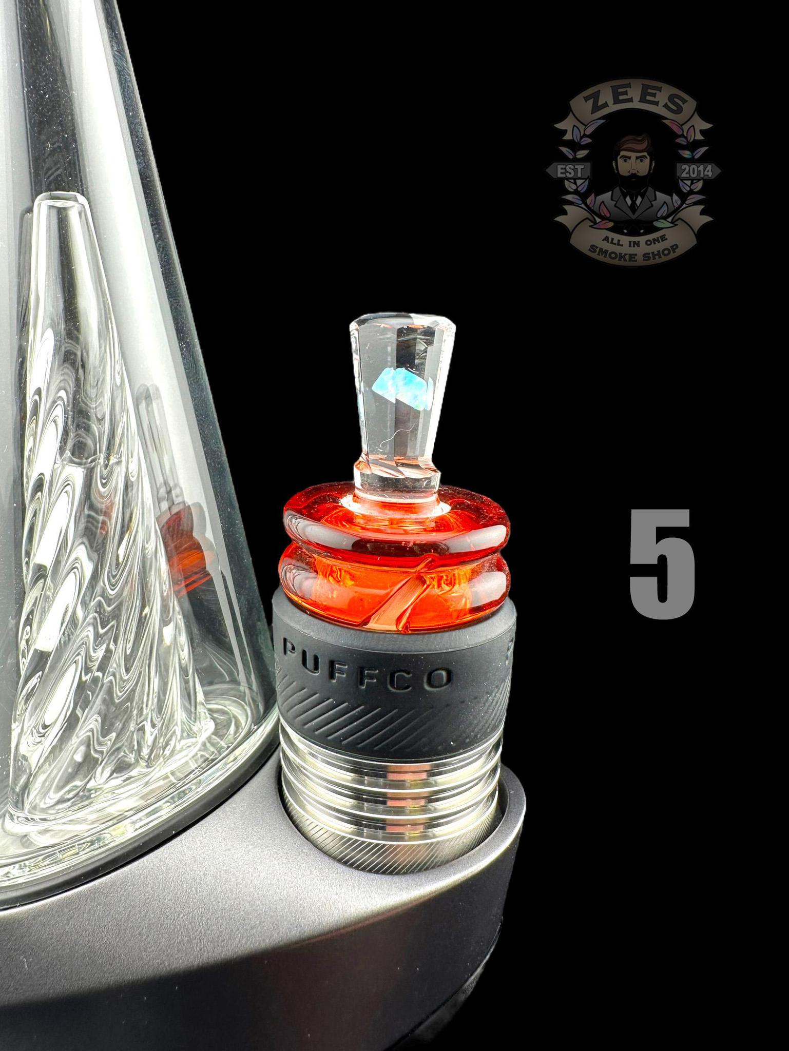 ONE TRICK PONY: FACETED ENCASED OPAL ROCKULUS 3DXL PUFFCO PEAK PRO CARB CAP - Image 6