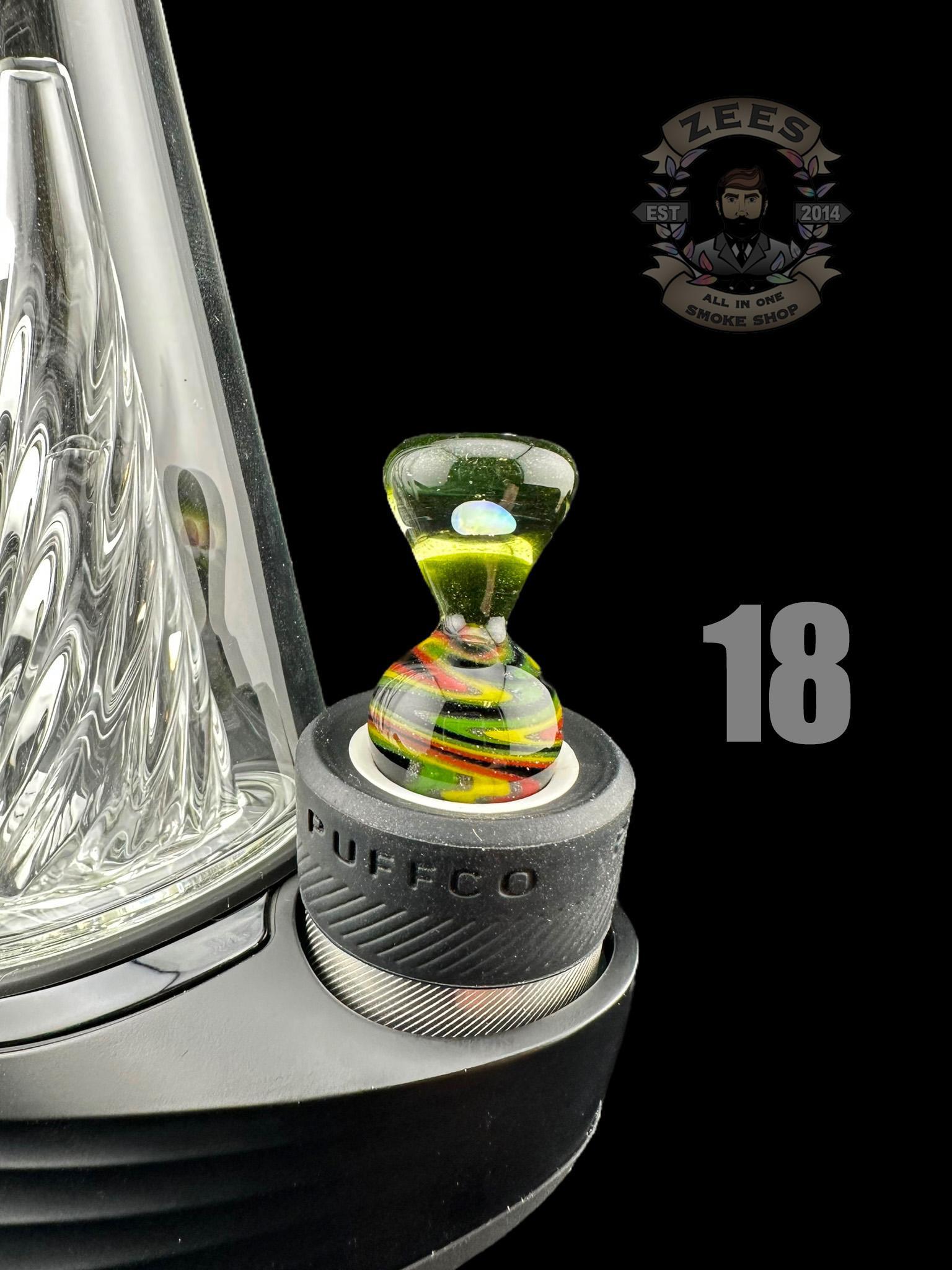 CHEVELLE GLASS: ENCASED OPAL PUFFCO PEAK BUBBLE CAP - Image 19