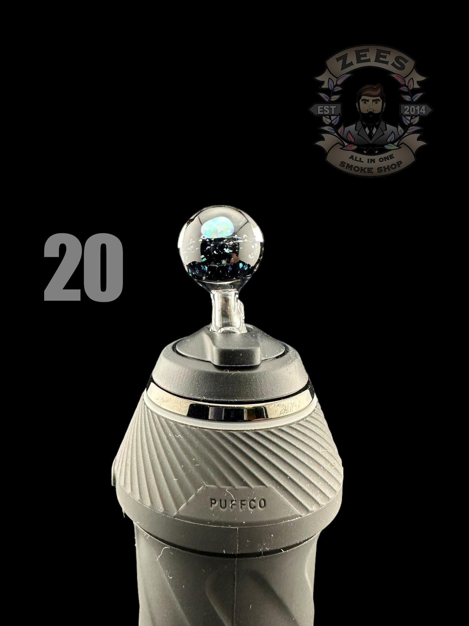 CAPTAIN TOKEZ GLASS: ENCASED OPAL PUFFCO PROXY BALL CAP - Image 23