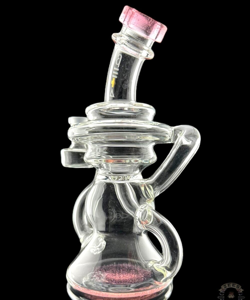 Alternative view of BETA GLASS LABS: KLEIN FULL SIZE PINK LOLLIPOP ACCENTS