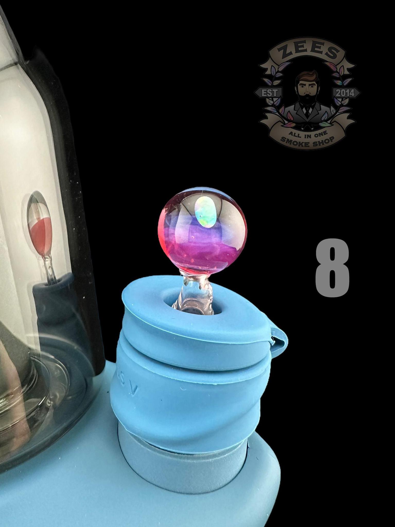 CAPTAIN TOKEZ GLASS: ENCASED OPAL FOCUS V CARTA BALL CAP - Image 9