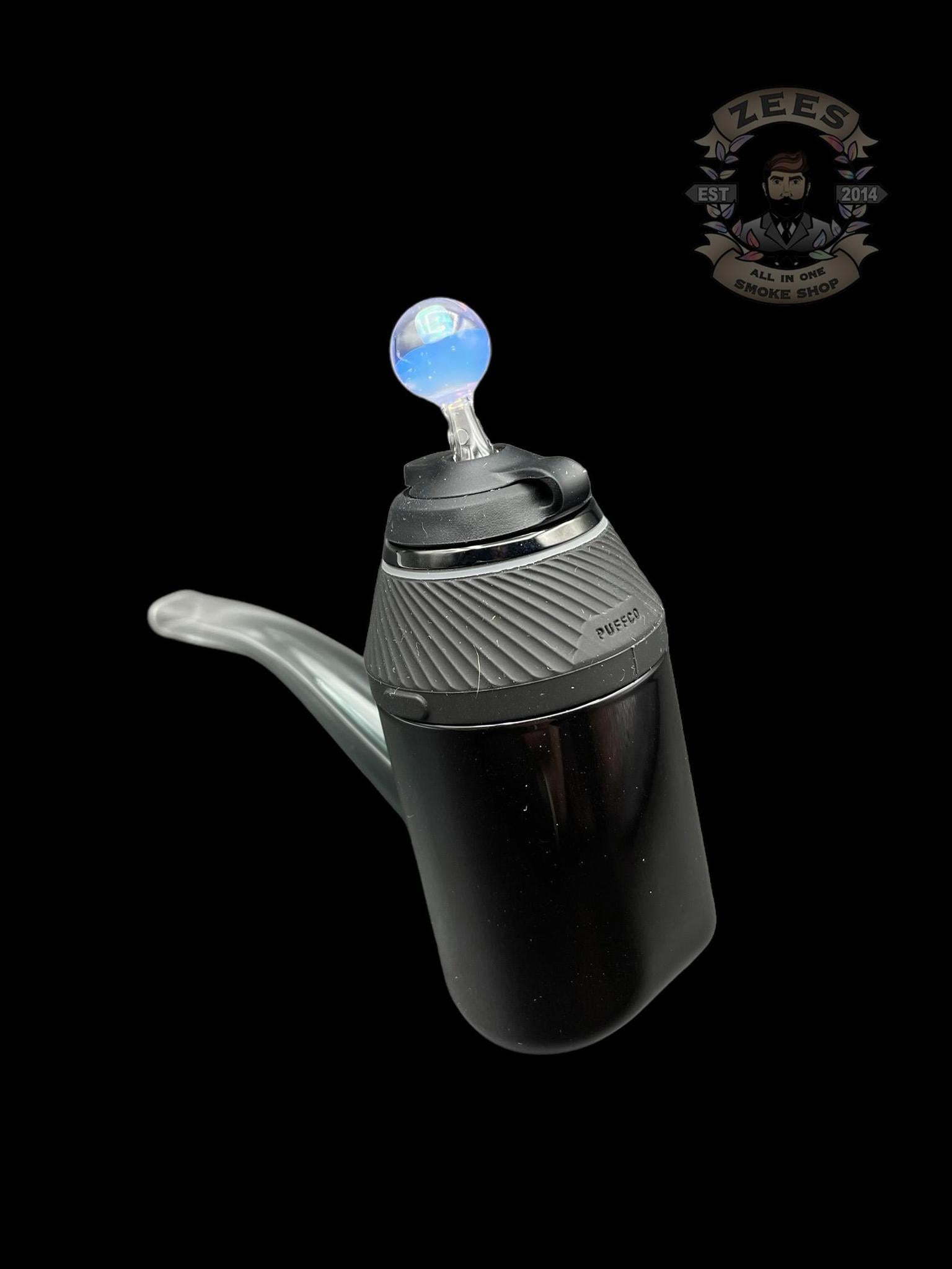 CAPTAIN TOKEZ GLASS: ENCASED OPAL PUFFCO PROXY BALL CAP - Image 2
