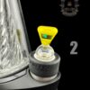 CHEVELLE GLASS: ENCASED OPAL PUFFCO PEAK BUBBLE CAP - Image 3