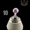 CAPTAIN TOKEZ GLASS: ENCASED OPAL PUFFCO PROXY BALL CAP - Image 13