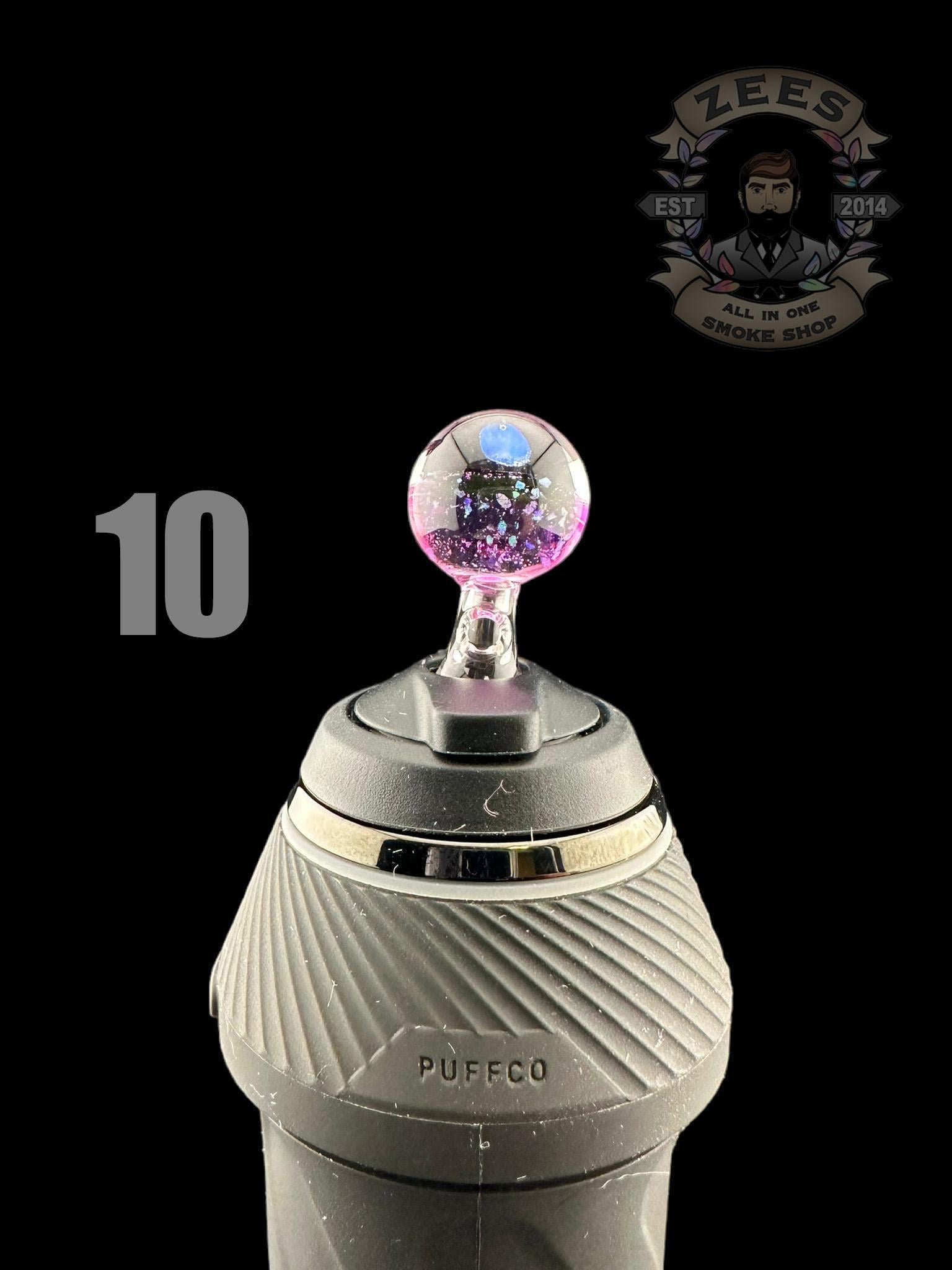 CAPTAIN TOKEZ GLASS: ENCASED OPAL PUFFCO PROXY BALL CAP - Image 13