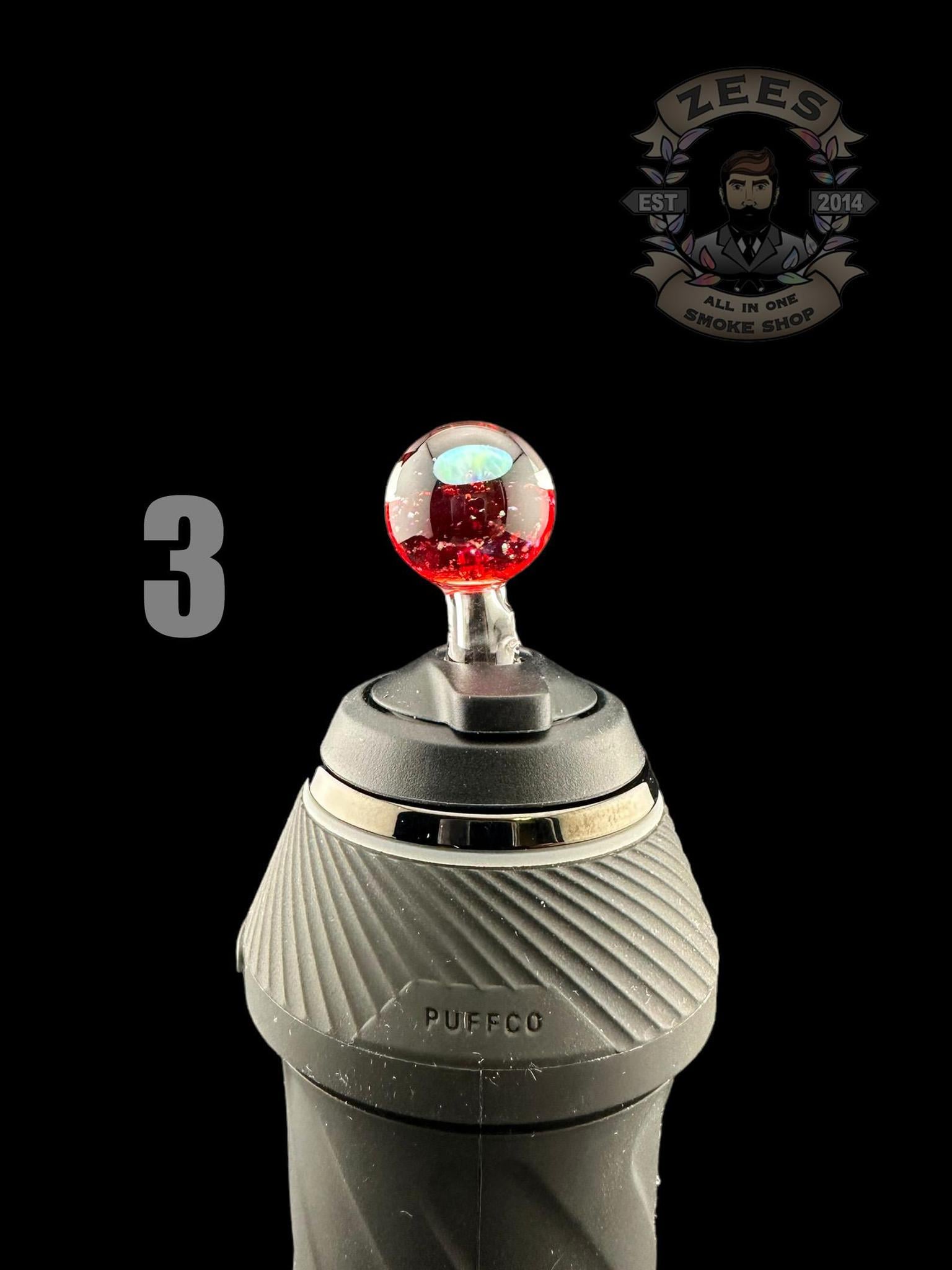 CAPTAIN TOKEZ GLASS: ENCASED OPAL PUFFCO PROXY BALL CAP - Image 6