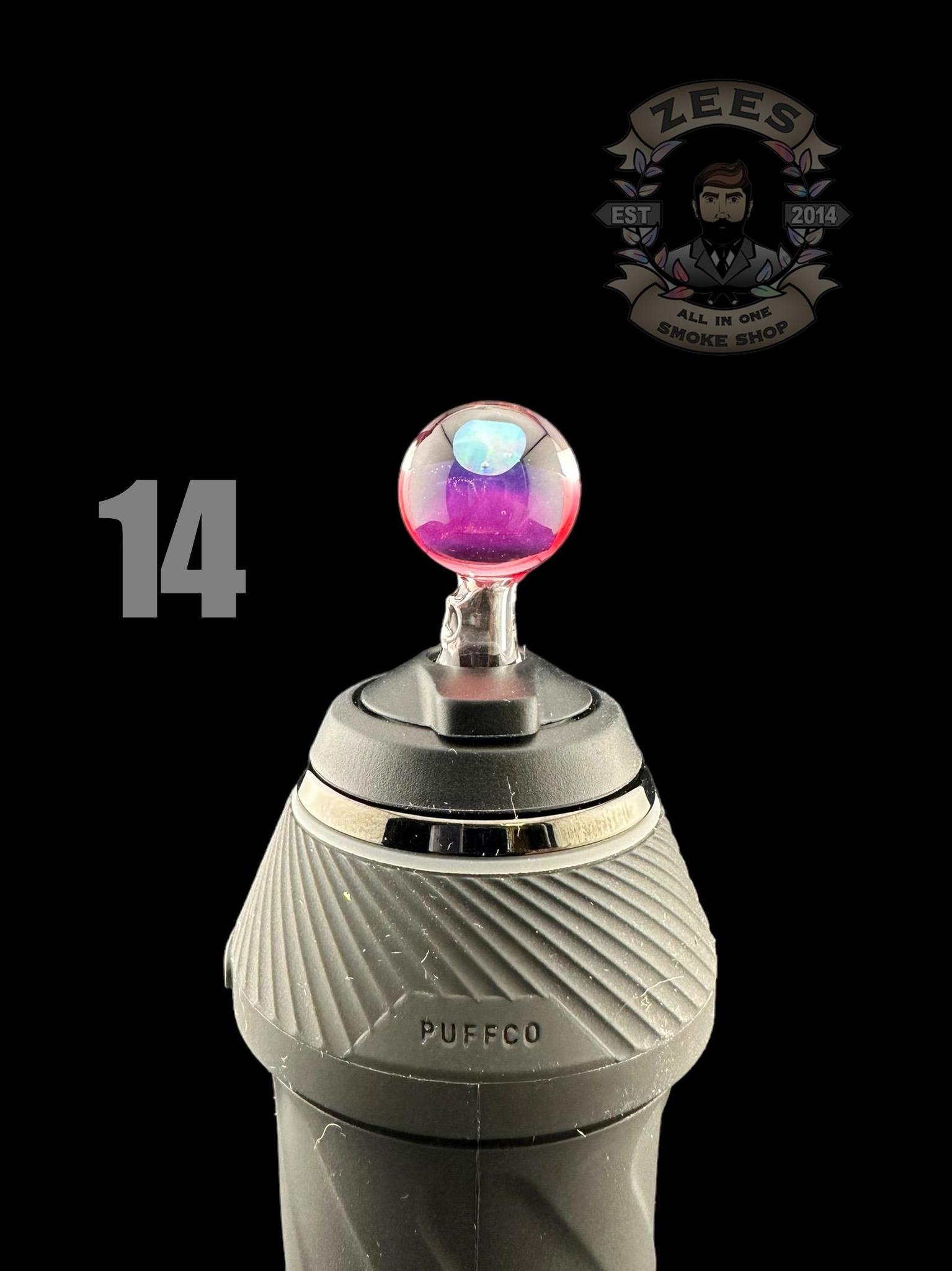 CAPTAIN TOKEZ GLASS: ENCASED OPAL PUFFCO PROXY BALL CAP - Image 17