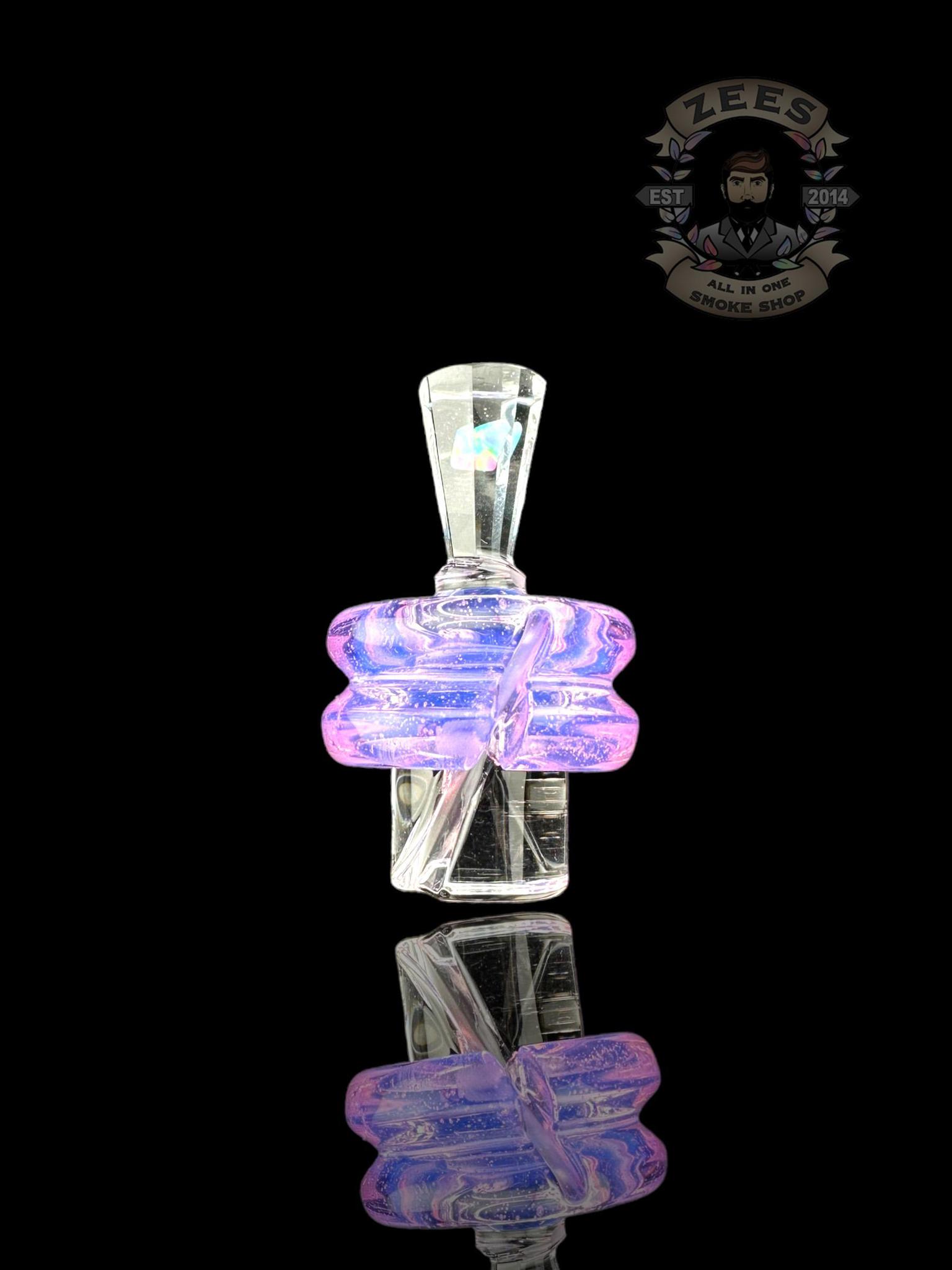 ONE TRICK PONY: FACETED ENCASED OPAL ROCKULUS 3DXL PUFFCO PEAK PRO CARB CAP