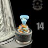 CHEVELLE GLASS: ENCASED OPAL PUFFCO PEAK BUBBLE CAP - Image 15