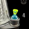 CHEVELLE GLASS: ENCASED OPAL PUFFCO PEAK BUBBLE CAP - Image 5