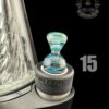 CHEVELLE GLASS: ENCASED OPAL PUFFCO PEAK BUBBLE CAP - Image 16