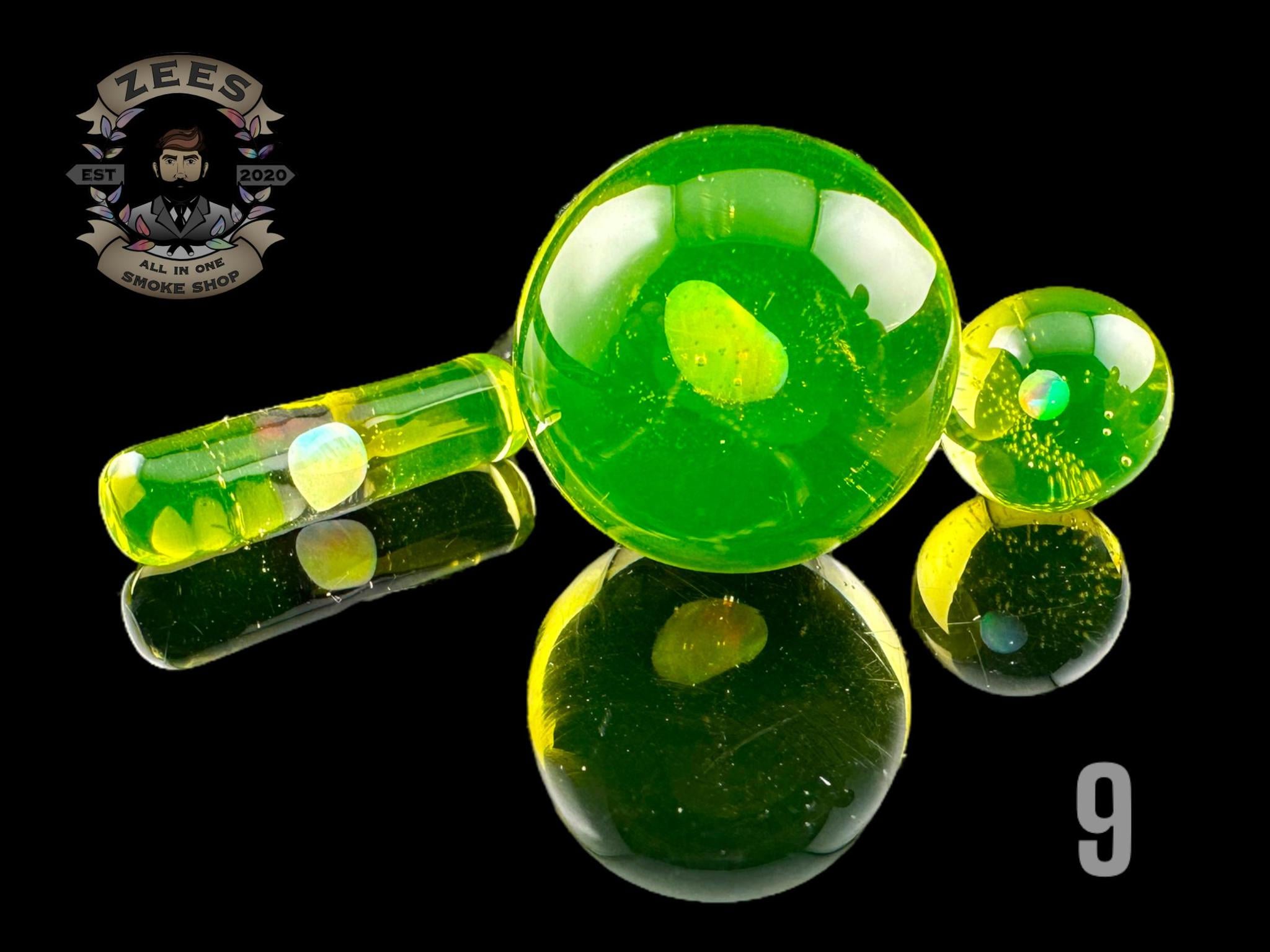 CHEVELLE GLASS: 3 PIECE ENCASED OPAL TERP SLURPER SET - Image 10