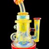 BRONX GLASS: SILVER FUMED X RED POMP - Image 2