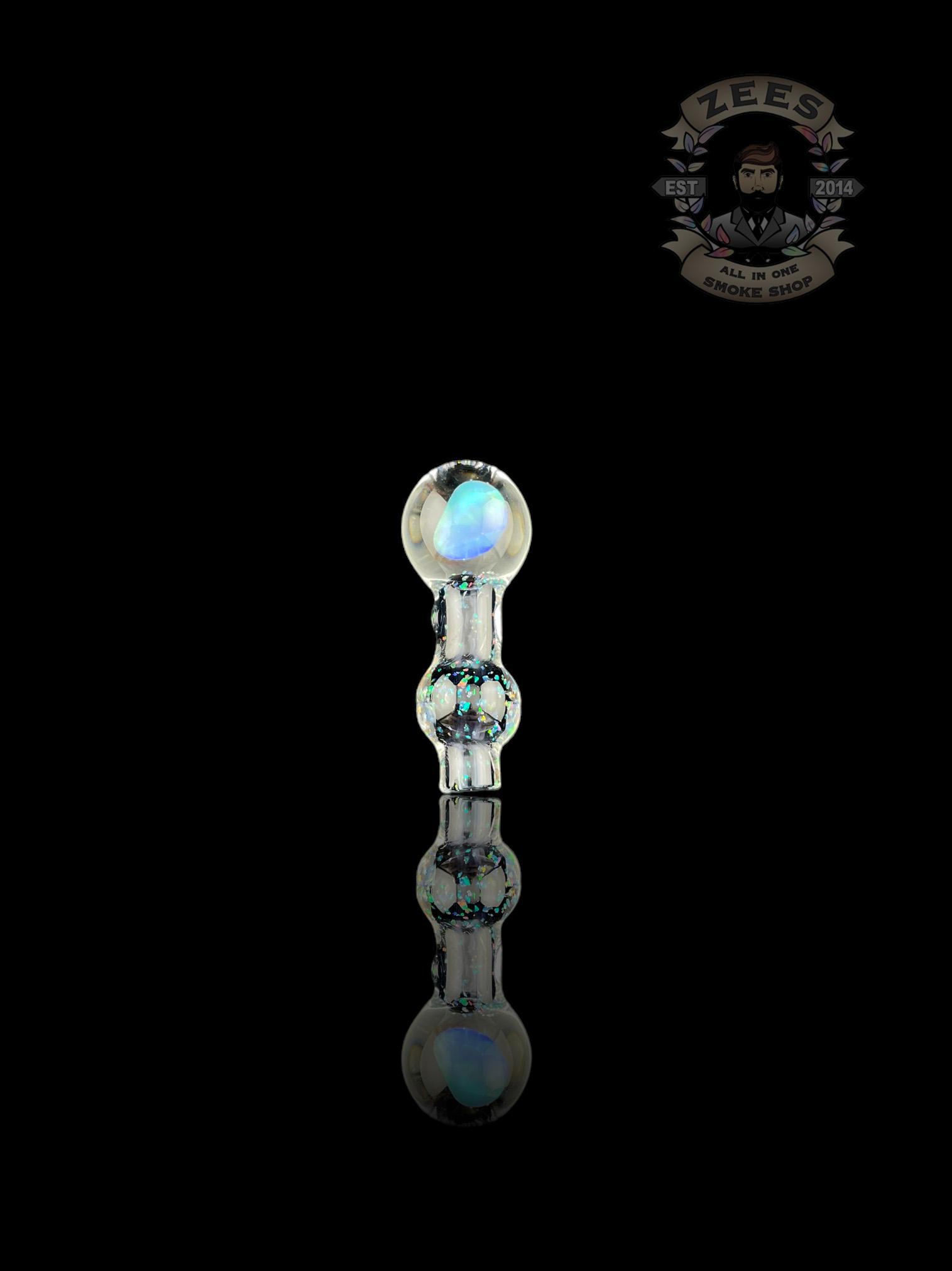 ORGANIK GLASS: CROPAL ENCASED OPAL PUFFCO PROXY BALL CAP
