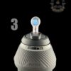 ORGANIK GLASS: CROPAL ENCASED OPAL PUFFCO PROXY BALL CAP - Image 5