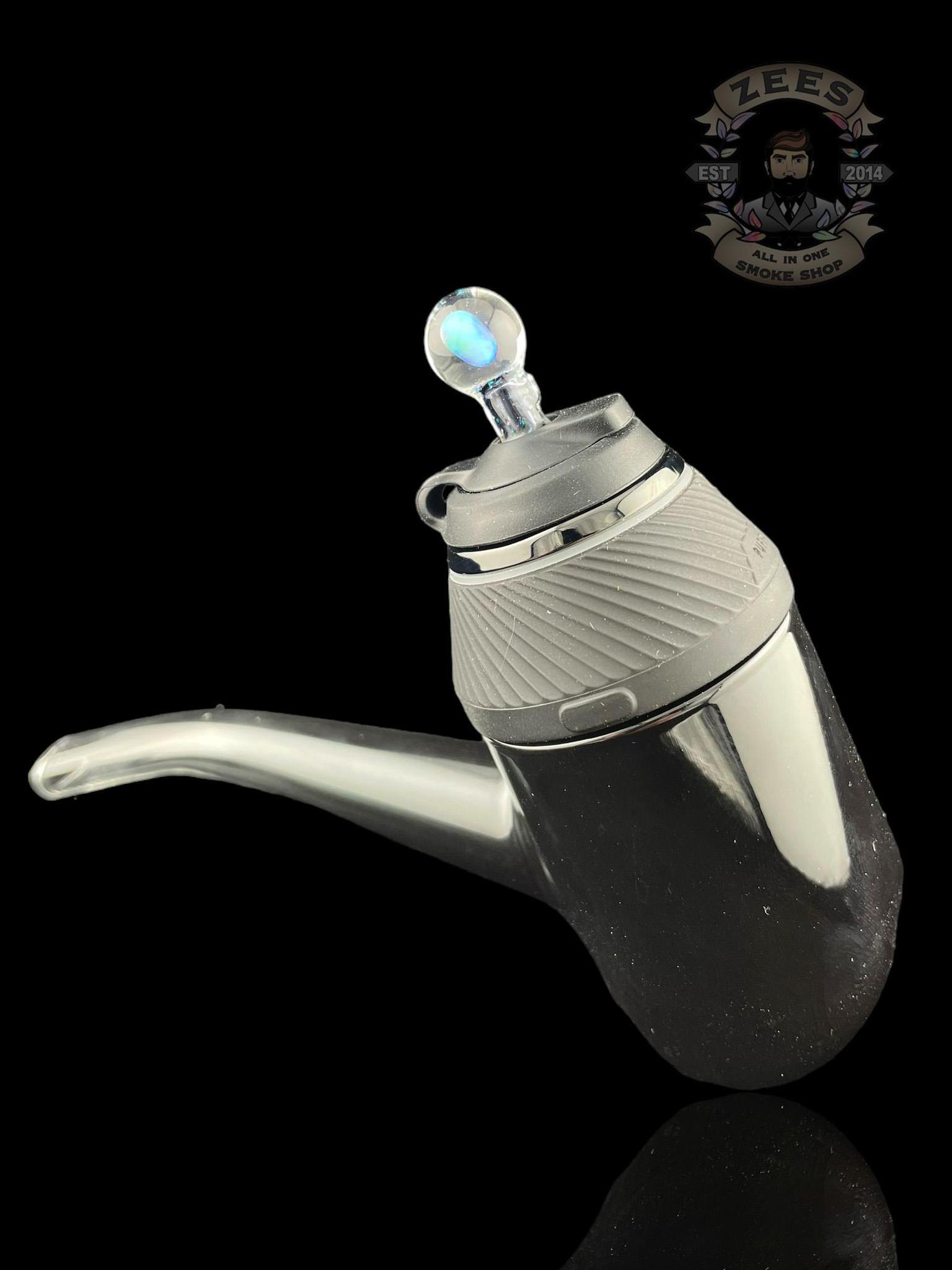 ORGANIK GLASS: CROPAL ENCASED OPAL PUFFCO PROXY BALL CAP - Image 2