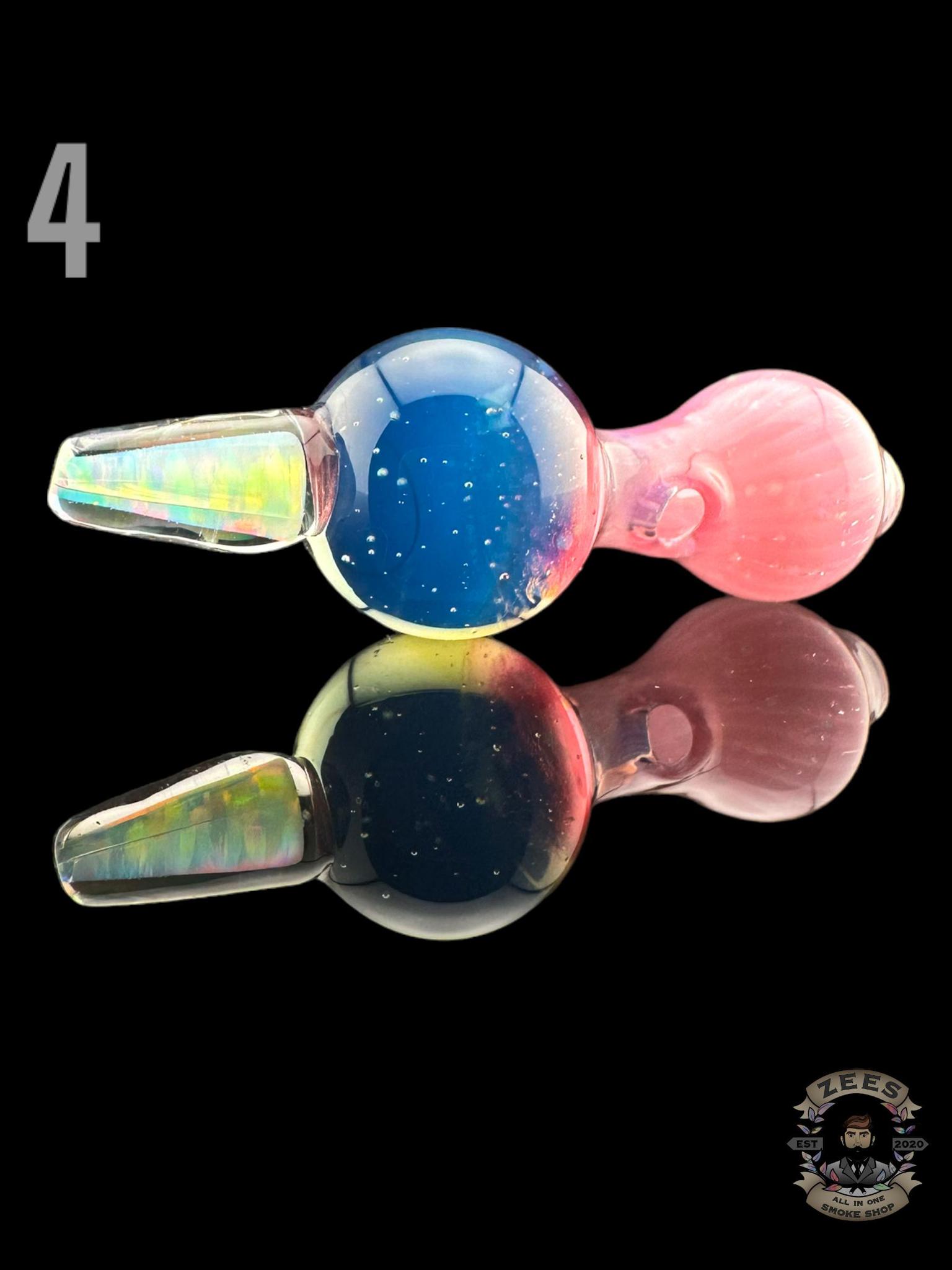 CAPTAIN TOKEZ GLASS: SPIKE CRUSHED OPAL PUFFCO PEAK PRO BALL CAP - Image 4