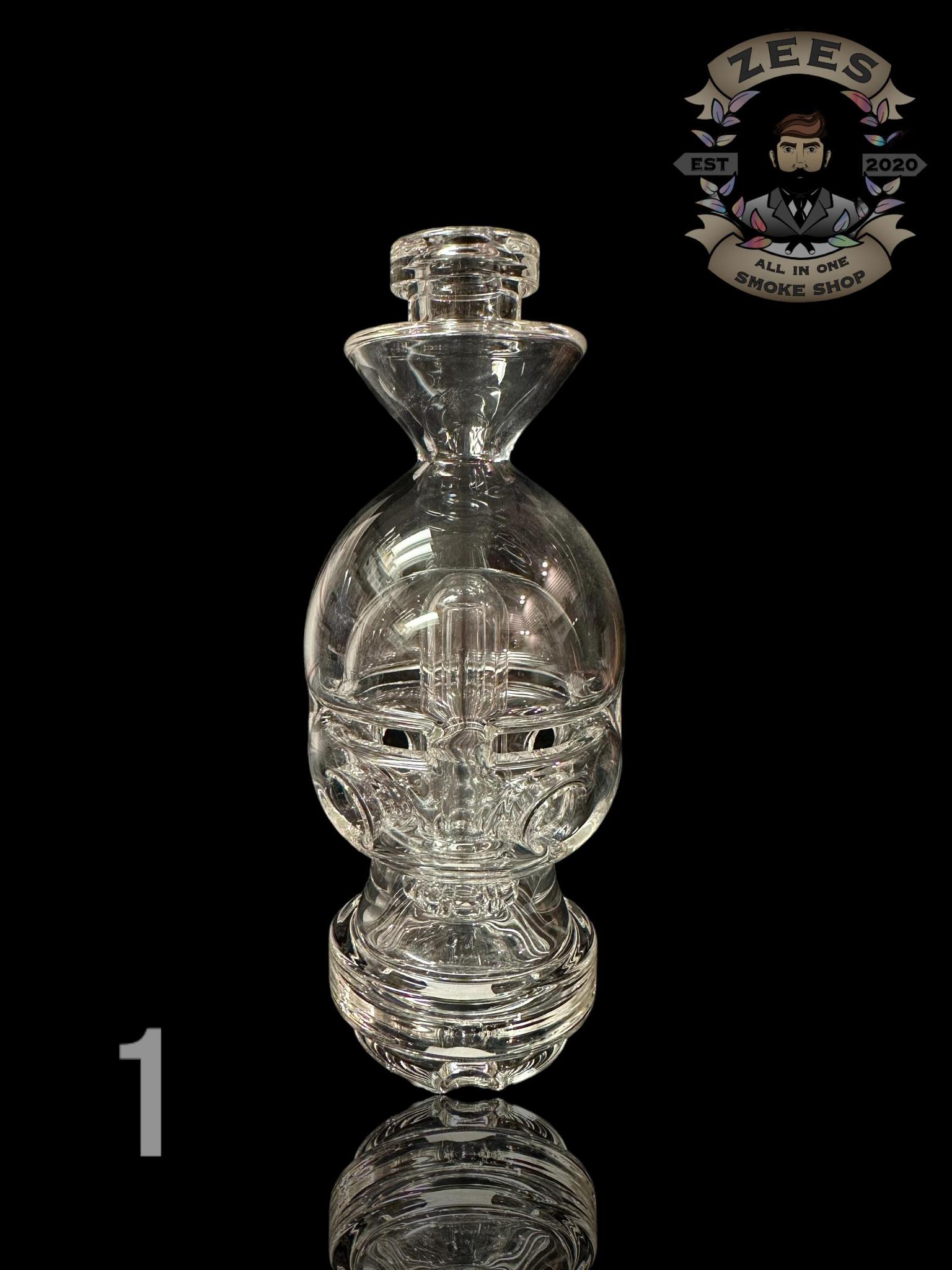 MINER GLASS: CLEAR PUFFCO PEAK ATTACHMENT