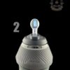 ORGANIK GLASS: CROPAL ENCASED OPAL PUFFCO PROXY BALL CAP - Image 4