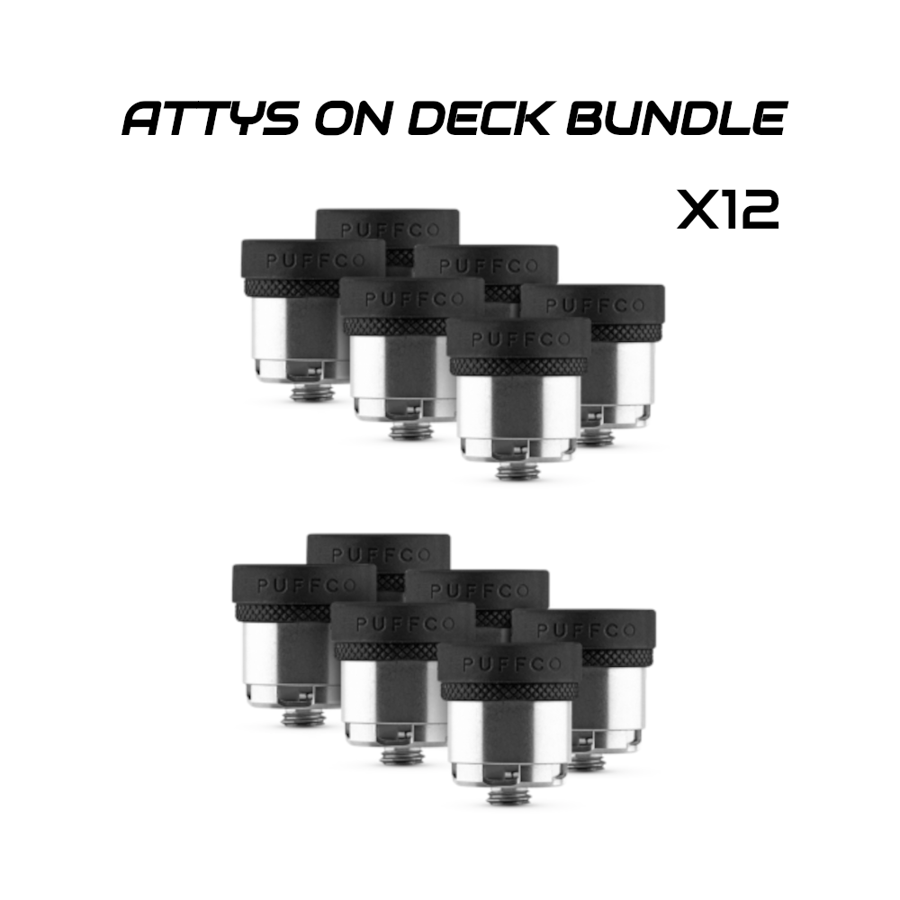 ZEE'S SMOKE SHOP: BUNDLE #6 ATTYS ON DECK - 12 X PUFFCO ATOMIZERS