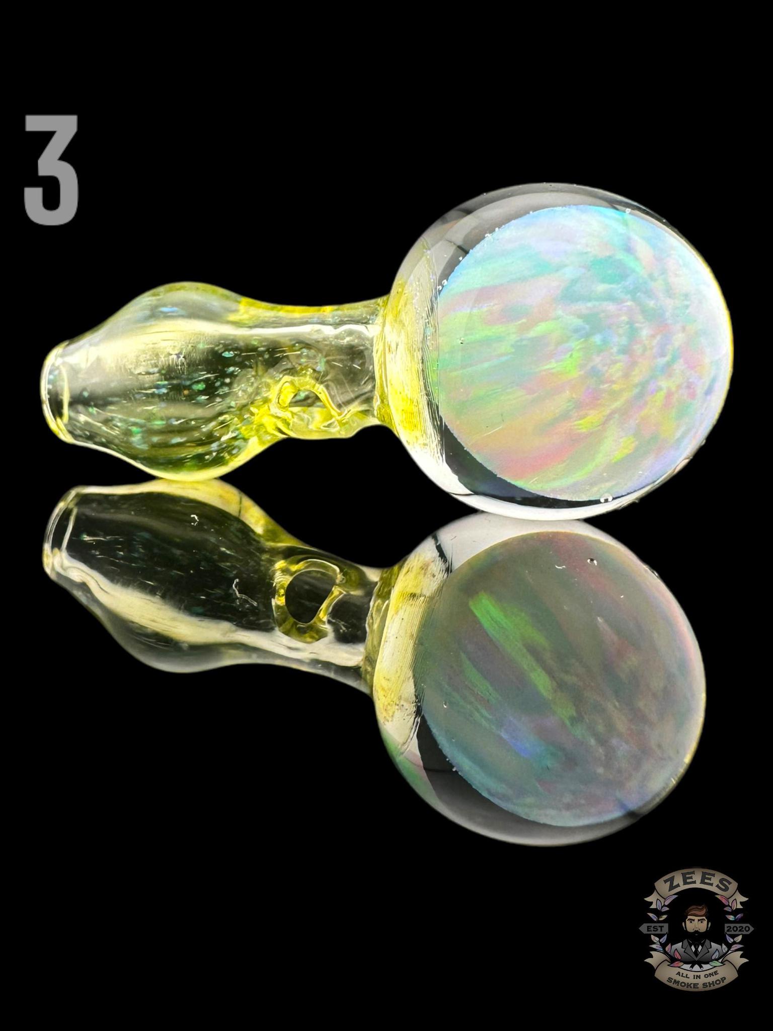 CAPTAIN TOKEZ GLASS: 10MM SPHERE CRUSHED OPAL PUFFCO PEAK PRO BALL CAP - Image 3