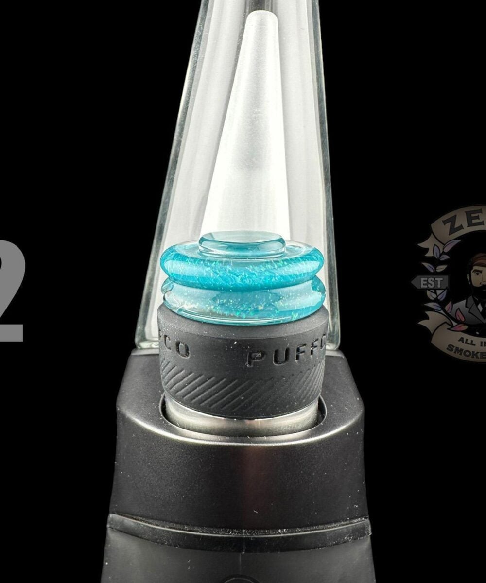 Alternative view of ONE TRICK PONY: CRUSHED OPAL ROCKULUS PUFFCO PEAK SPINNER CARB CAP