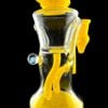 IRIDESCENT GLASS: 8" COLOR ACCENTED GILCYCLER WITH ENCASED OPAL YELLOW CRAYON - Image 5