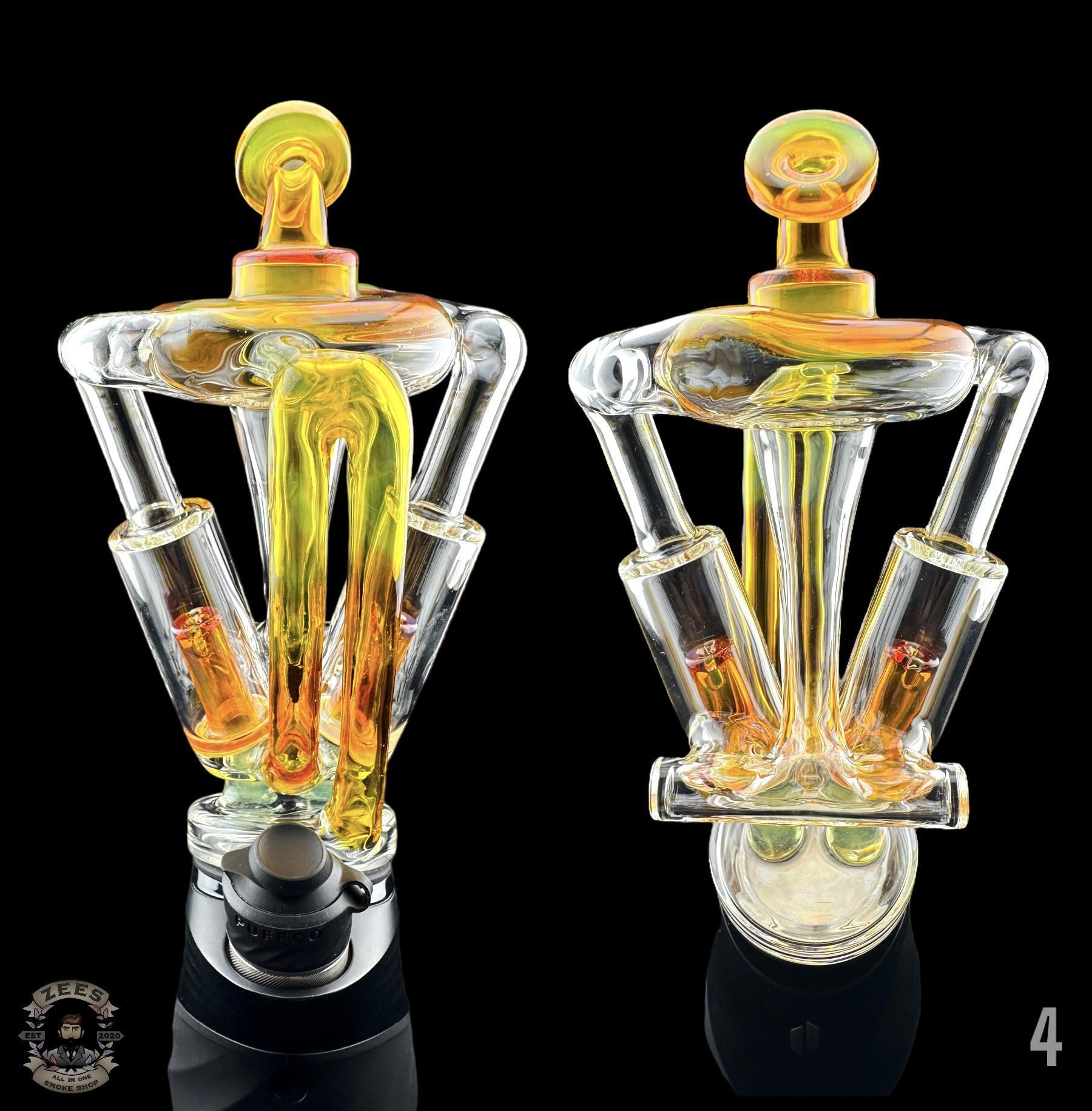 NIB GLASS: V-TWIN PUFFCO PEAK ATTACHMENT - Image 4