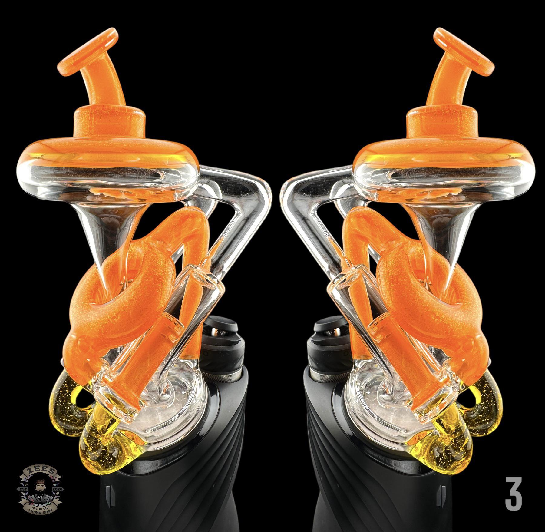 NIB GLASS: DOUBLE PISTON PUFFCO PEAK ATTACHMENT - Image 3