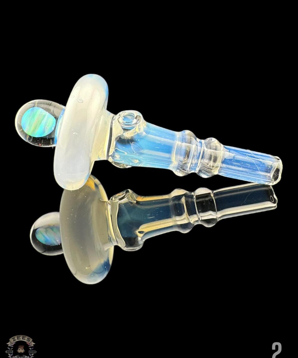 Alternative view of CANTHAVE2MUCH: UFO ENCASED OPAL PUFFCO PEAK PRO 3DXL JOYSTICK CAP