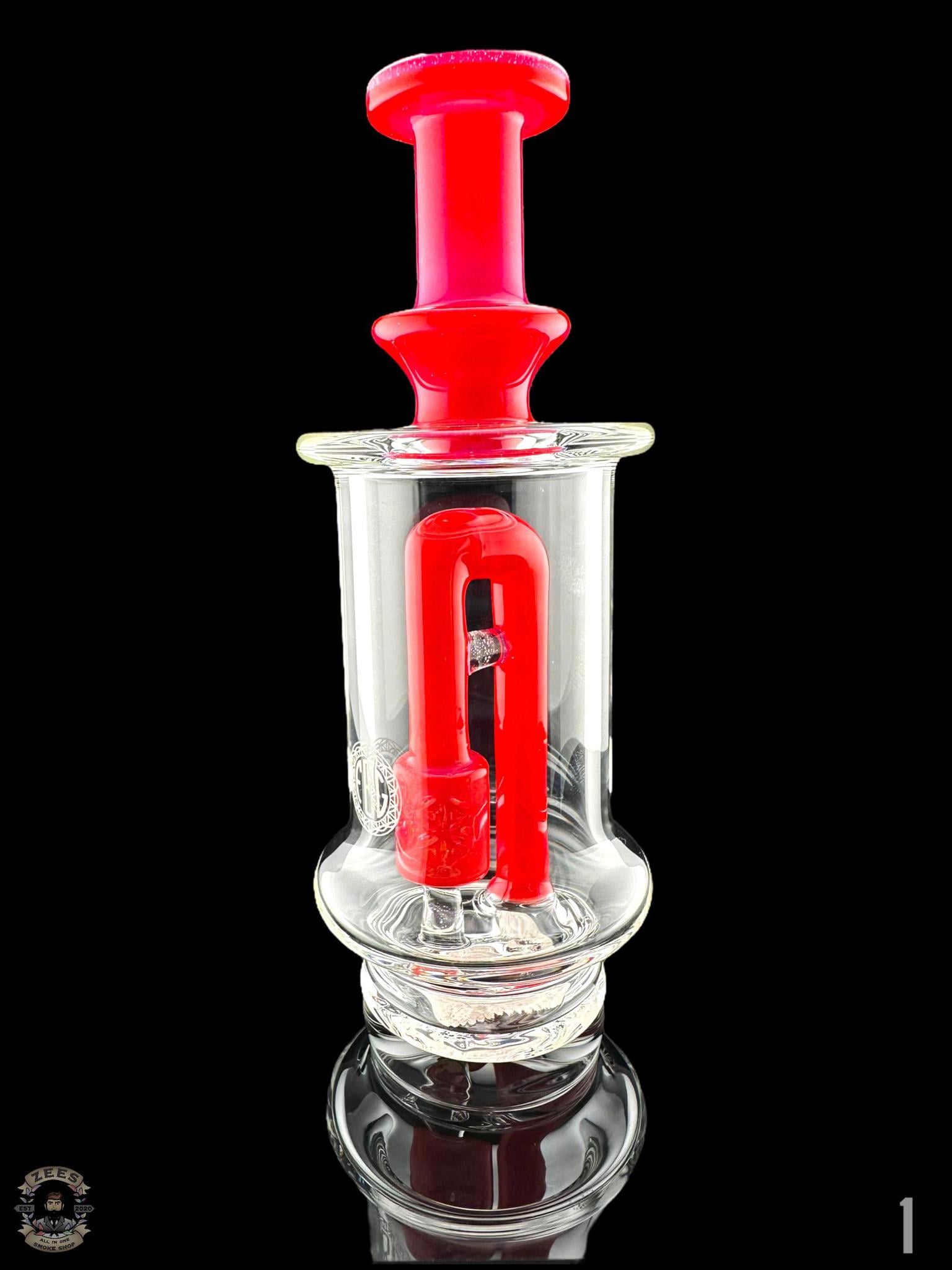 FATBOY GLASS: COLOR ACCENTED PUFFCO PEAK ATTACHMENT