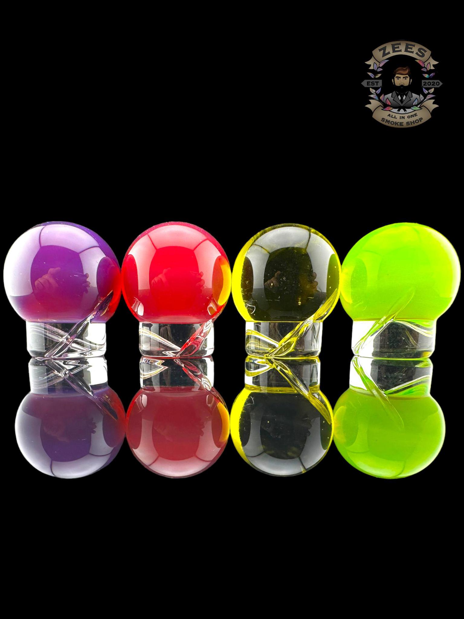ONETRICKPONY: FULL COLOR 25MM MARBLE SPINNER CAP