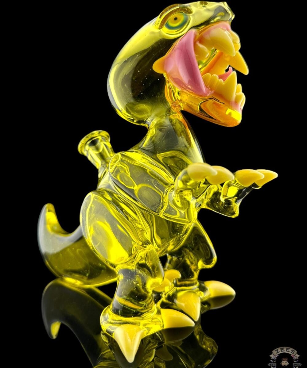 Alternative view of ELBO GLASS: 10" XL SIZE OPEN MOUTH RAPTOR SERUM (CFL)