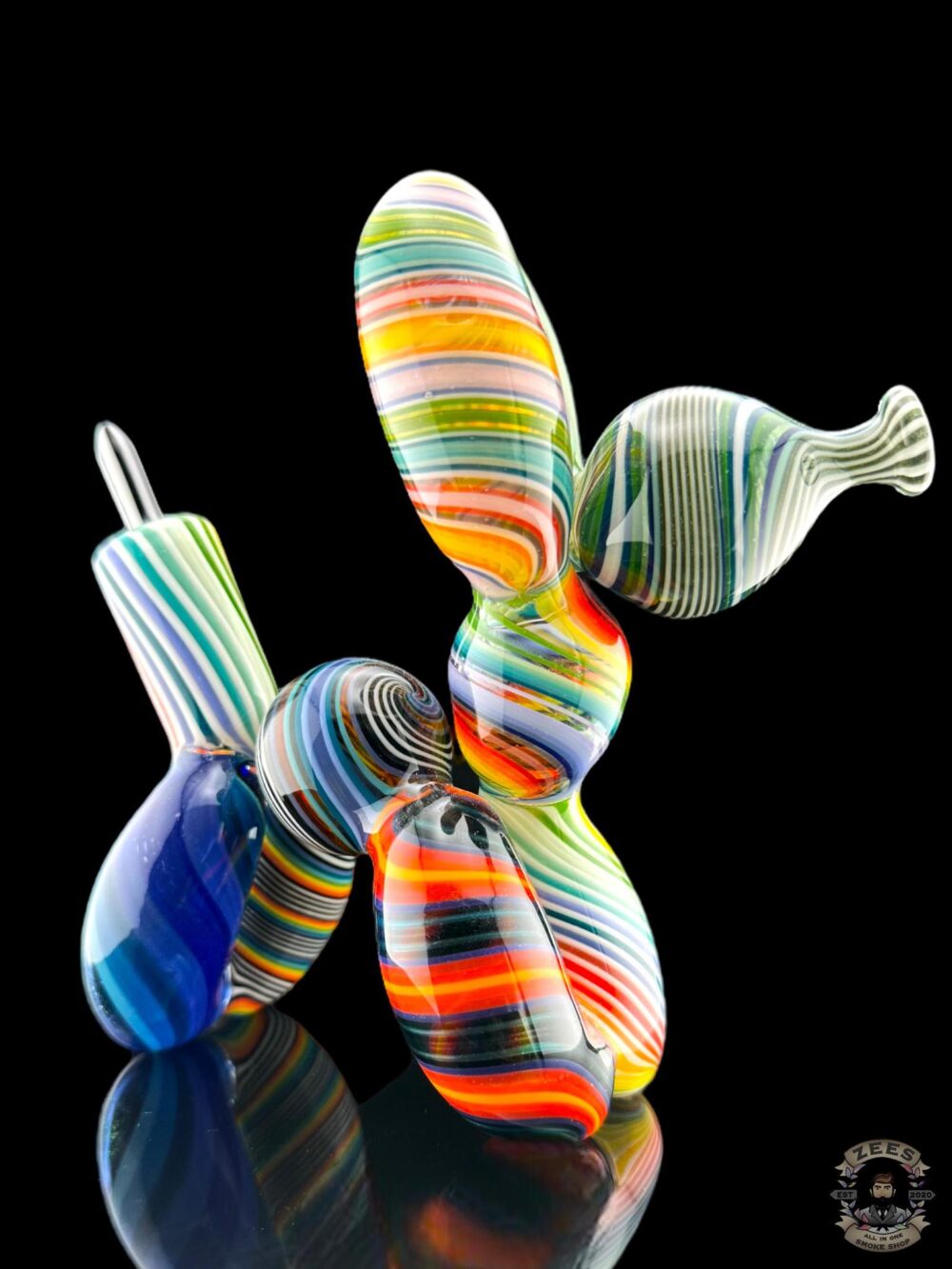 BLITZKRIEGA GLASS: FULL SIZE DECORATIVE BALLOON DOG | Zee Vapor