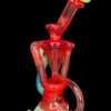CURSE GLASS 2:1 RED POMP AND SLYME DUAL UPTAKE RECYCLER - Image 3
