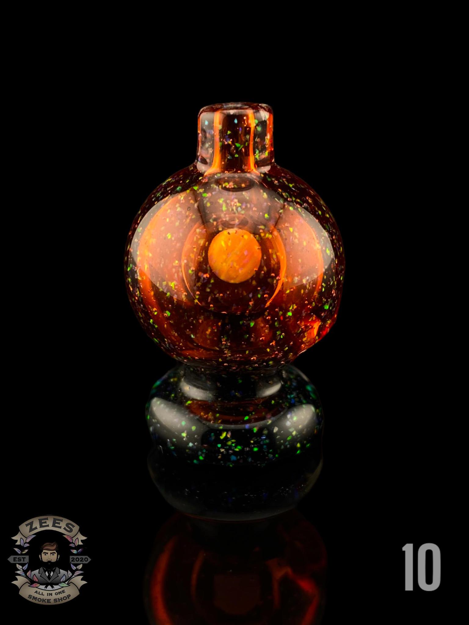 SOUP GLASS: CROPAL ENCASED OPAL PUFFCO PEAK/PRO BUBBLE CAP - Image 11