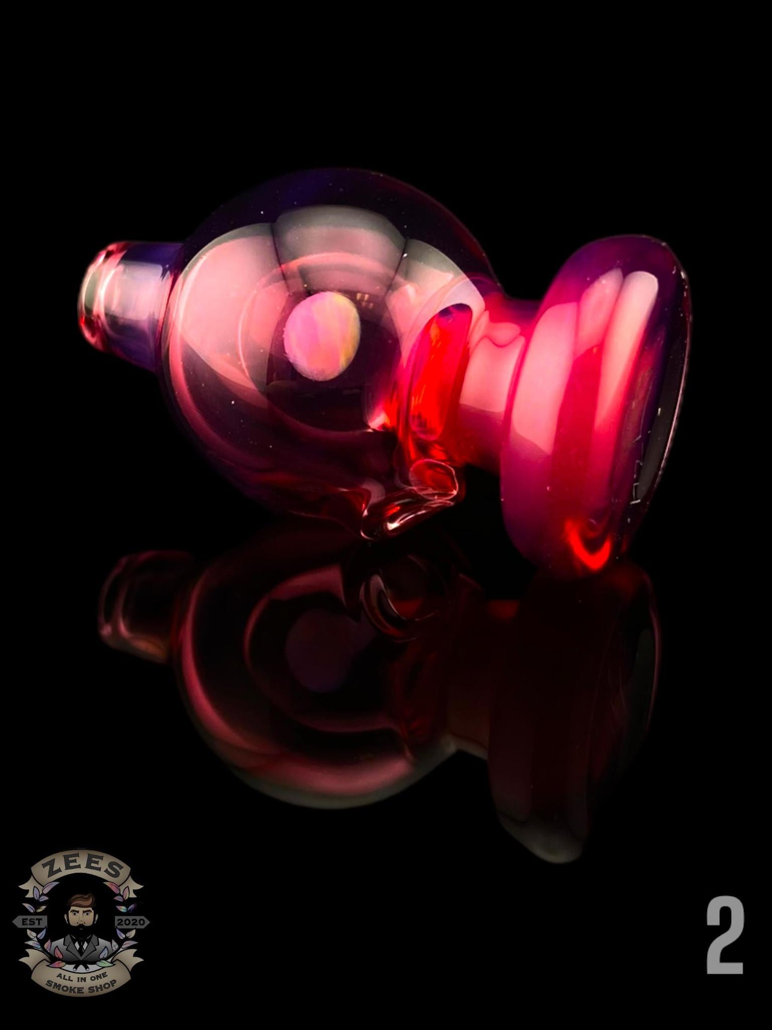 SOUP GLASS: FULL COLOR ENCASED OPAL PUFFCO PEAK/PEAK PRO BUBBLE CAP - Image 3