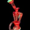 CURSE GLASS 2:1 RED POMP AND SLYME DUAL UPTAKE RECYCLER - Image 2