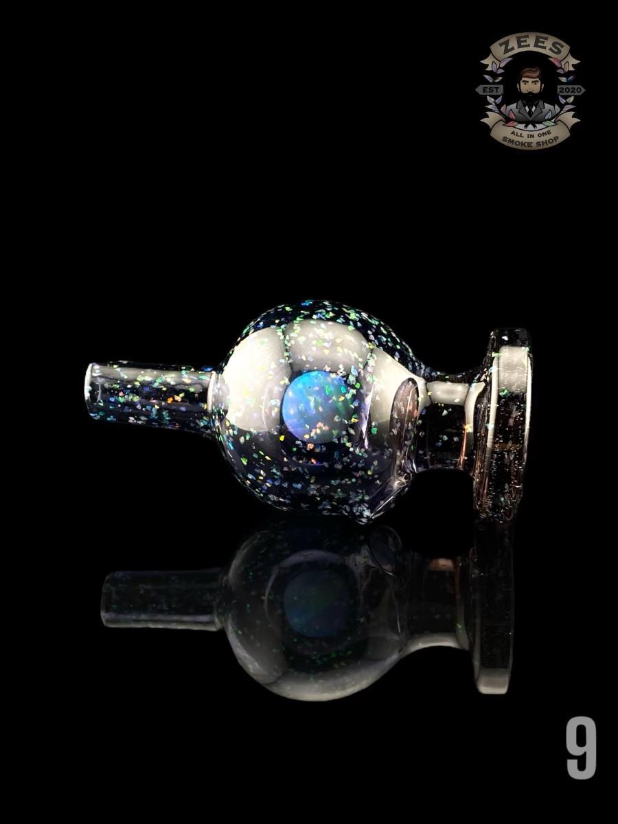 SOUP GLASS: 25MM CRUSHED OPAL ENCASED OPAL CARB CAP - Image 10