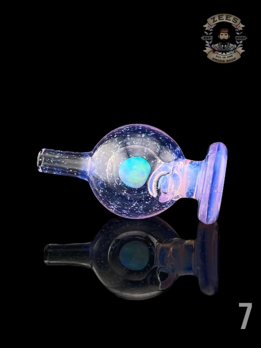 SOUP GLASS: 25MM CRUSHED OPAL ENCASED OPAL CARB CAP - Image 8