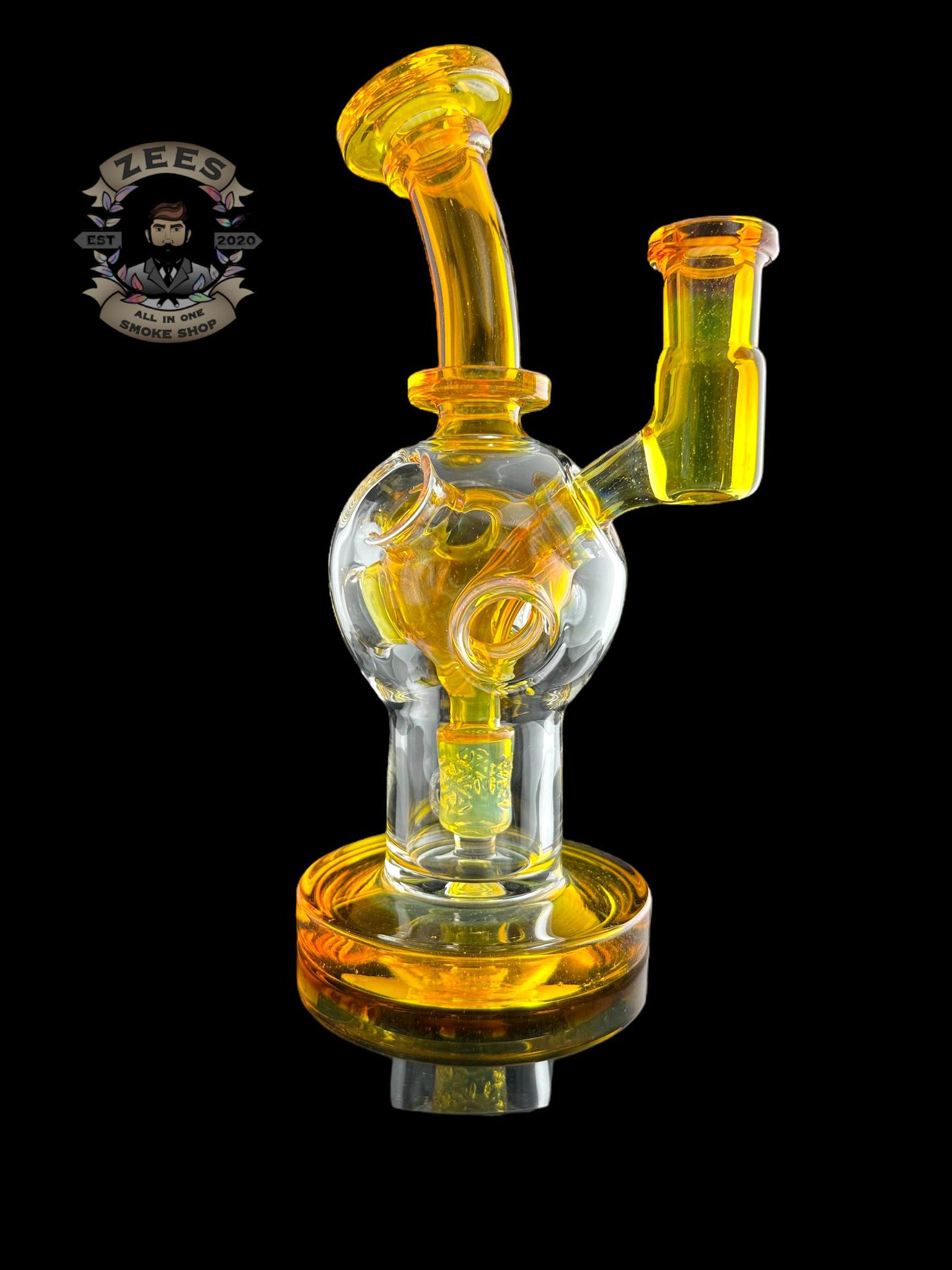 FATBOY GLASS: COLOR EXO NS YELLOW | Zee Vapor