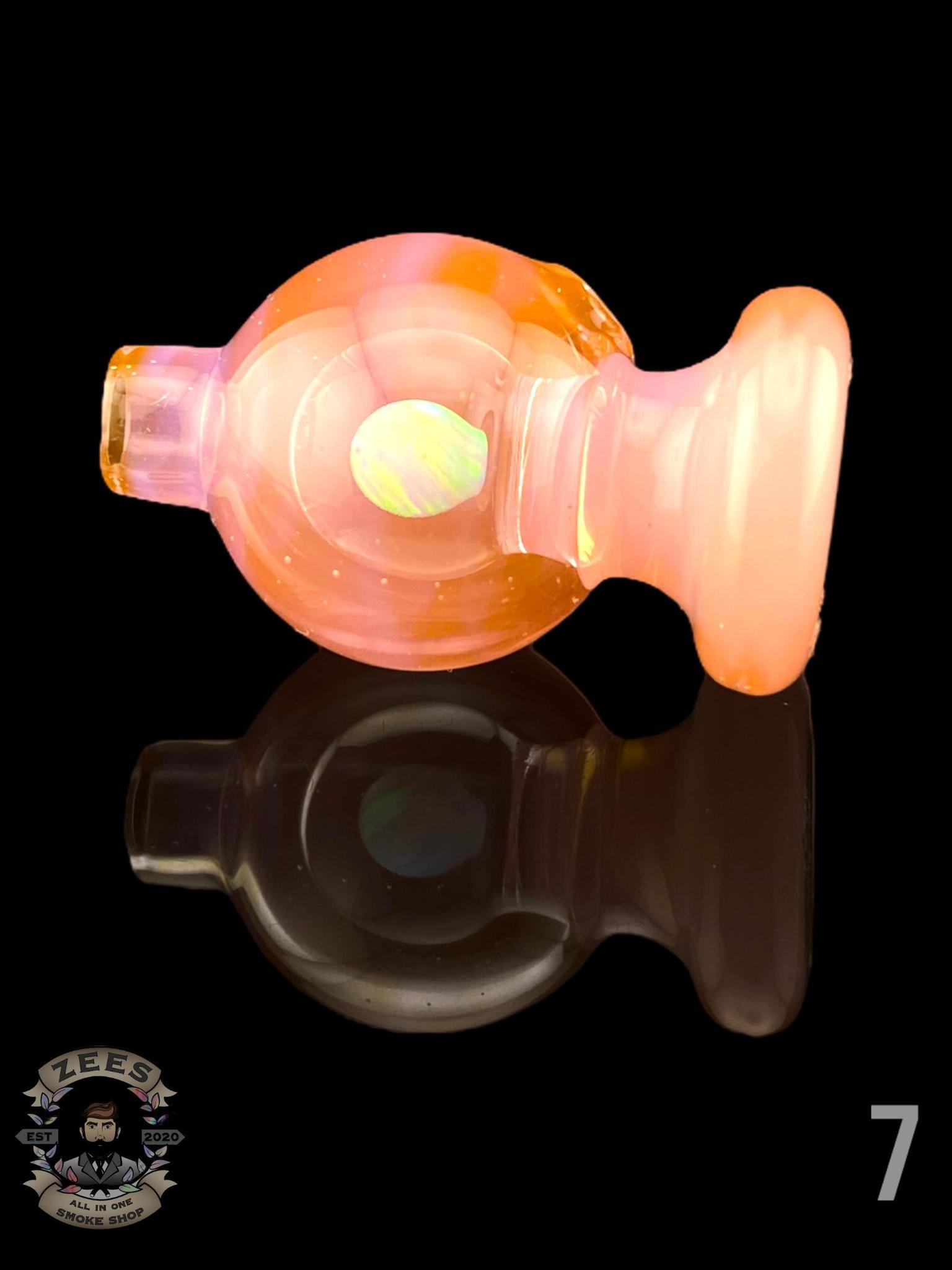 SOUP GLASS: FULL COLOR ENCASED OPAL PUFFCO PEAK/PEAK PRO BUBBLE CAP - Image 8