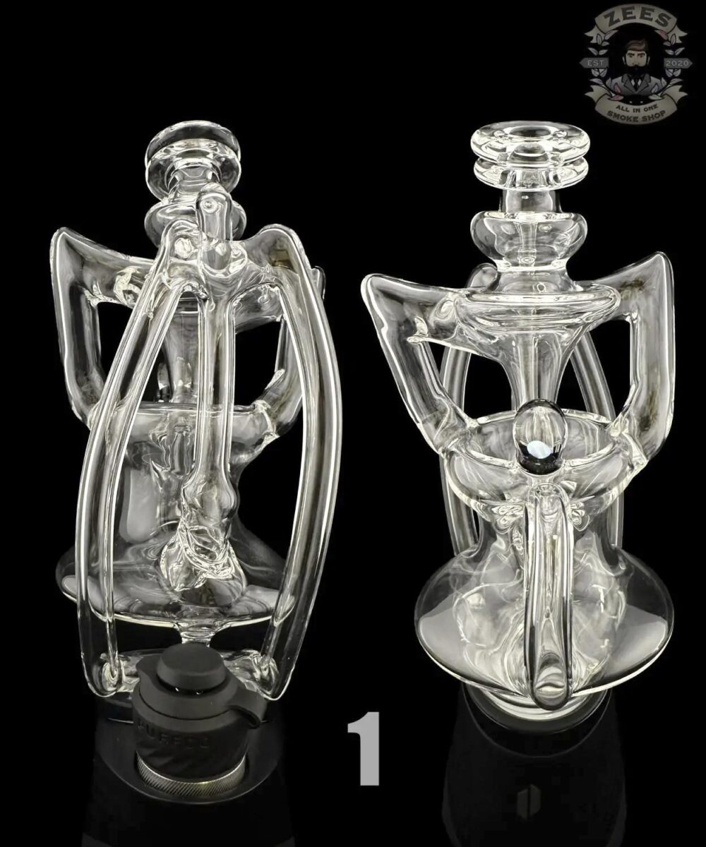 Alternative view of JF GLASS: 2X1 RECYCLER PUFFCO PEAK ATTACHMENT