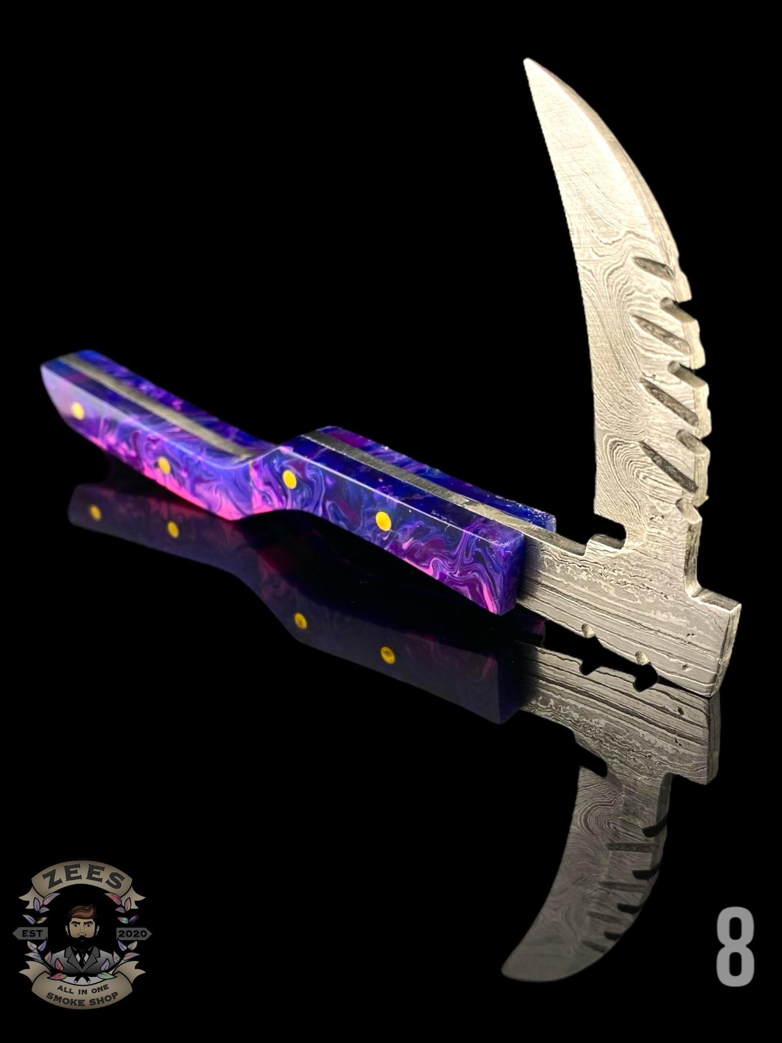DAMASCUS HK KNIVES: DAMASCUS SCYTHE DABBER - Image 9