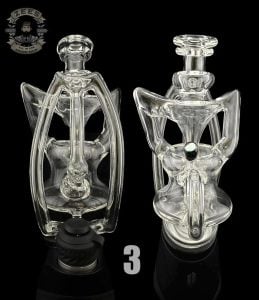 #3 - CLEAR W/OPAL