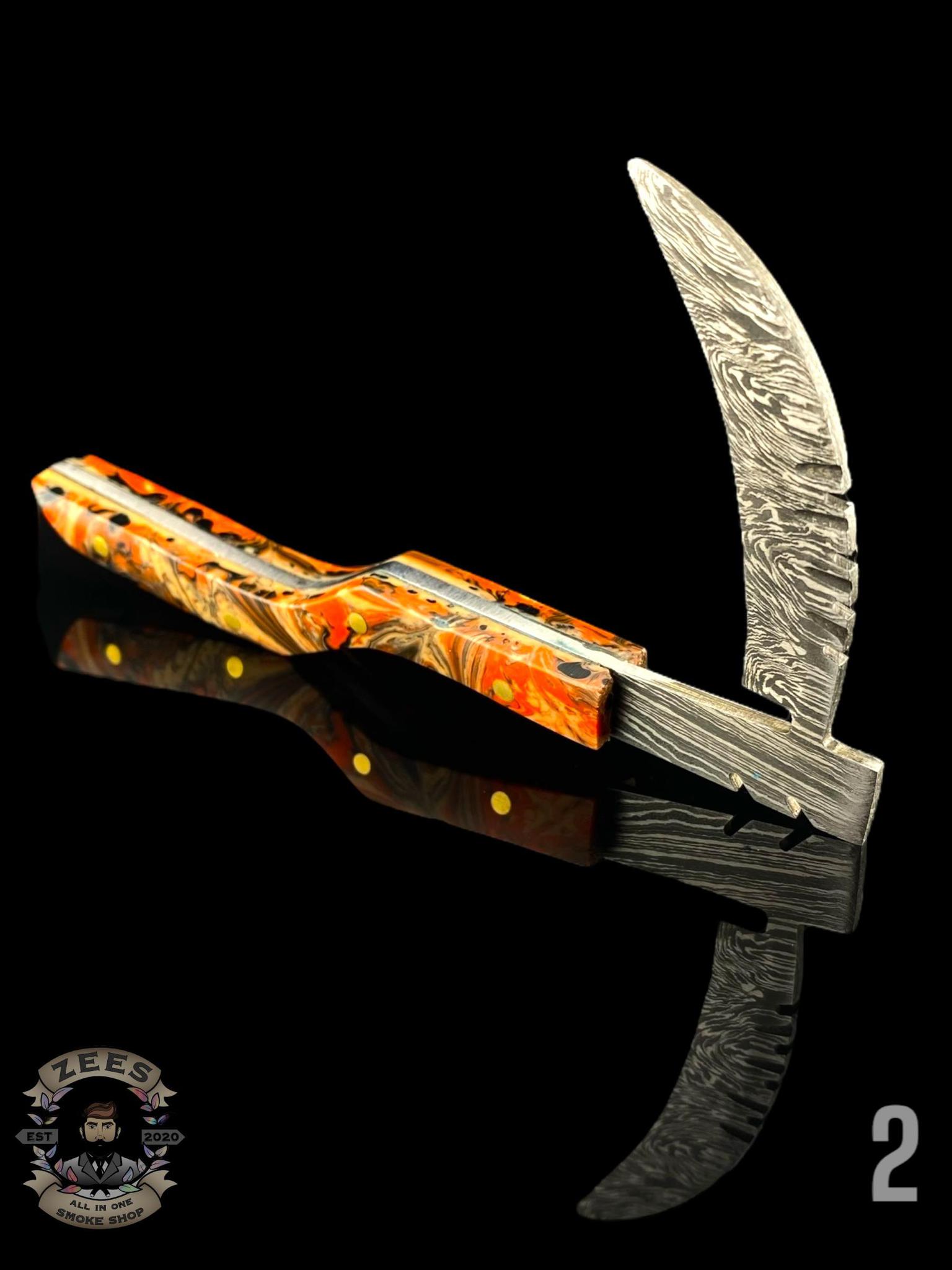 DAMASCUS HK KNIVES: DAMASCUS SCYTHE DABBER - Image 3