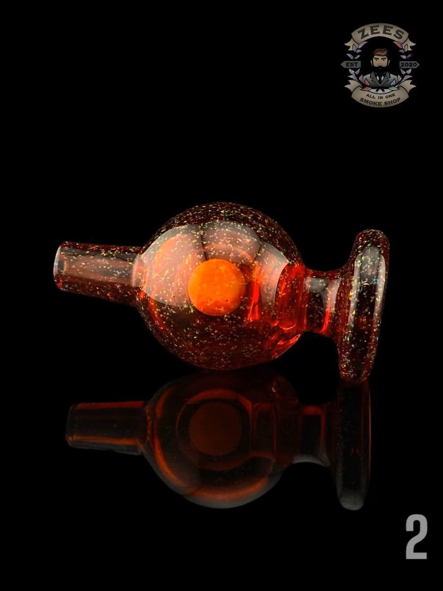 SOUP GLASS: 25MM CRUSHED OPAL ENCASED OPAL CARB CAP - Image 3