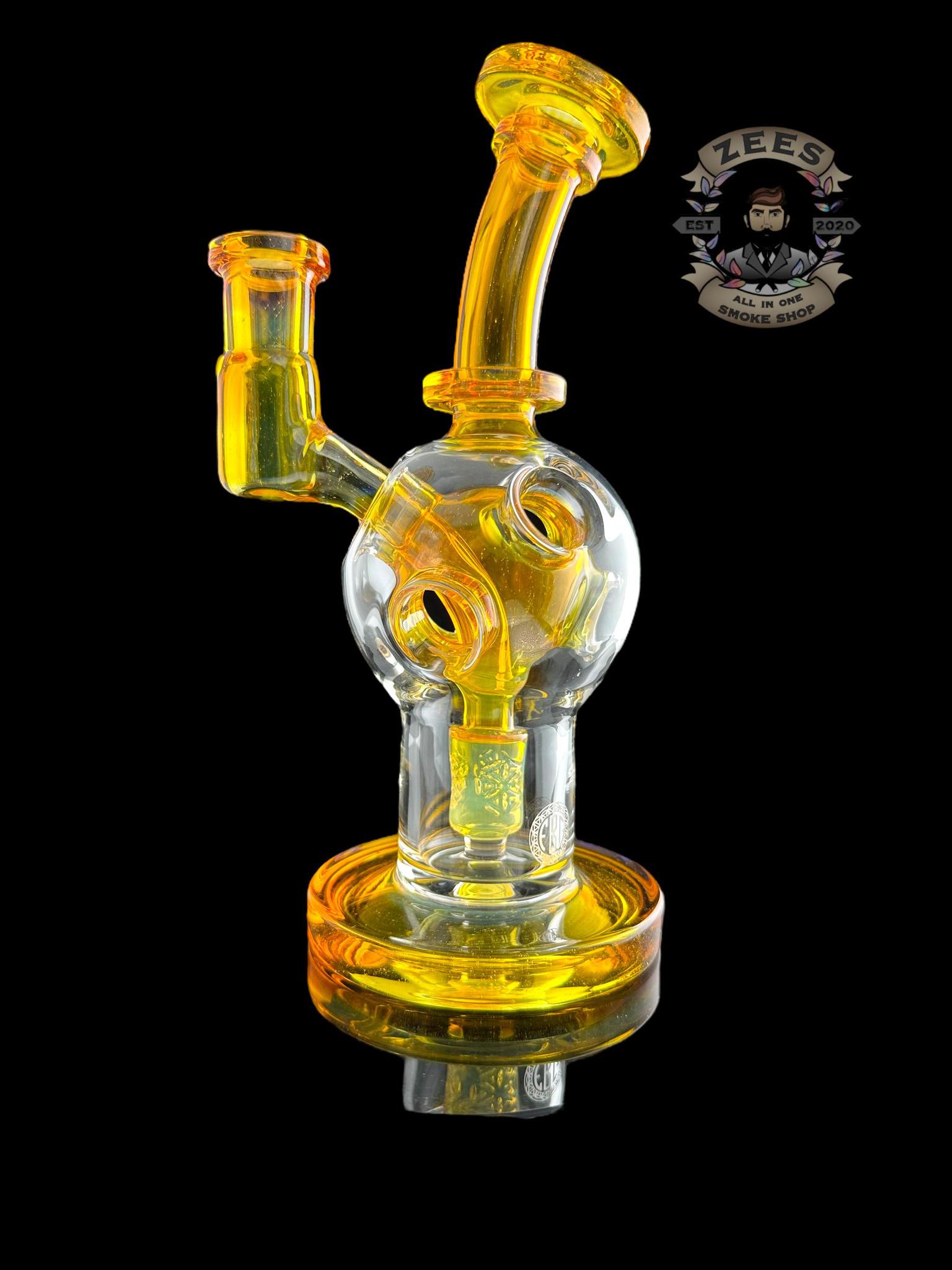 FATBOY GLASS: COLOR EXO NS YELLOW | Zee Vapor